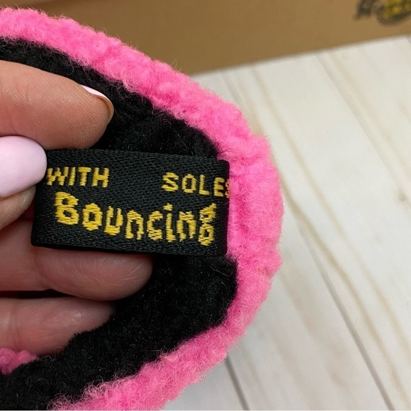 Dr. Martens 1460 Pascal Lux Borg Faux Fur Clash Pink Combat Boot Size 6‎ Women - Picture 10 of 12